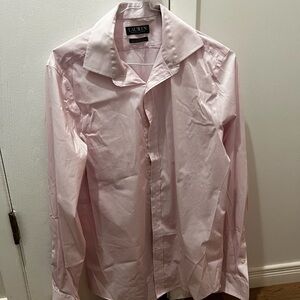 Lauren Ralph Lauren Pale Pink Long-Sleeve Dress Shirt